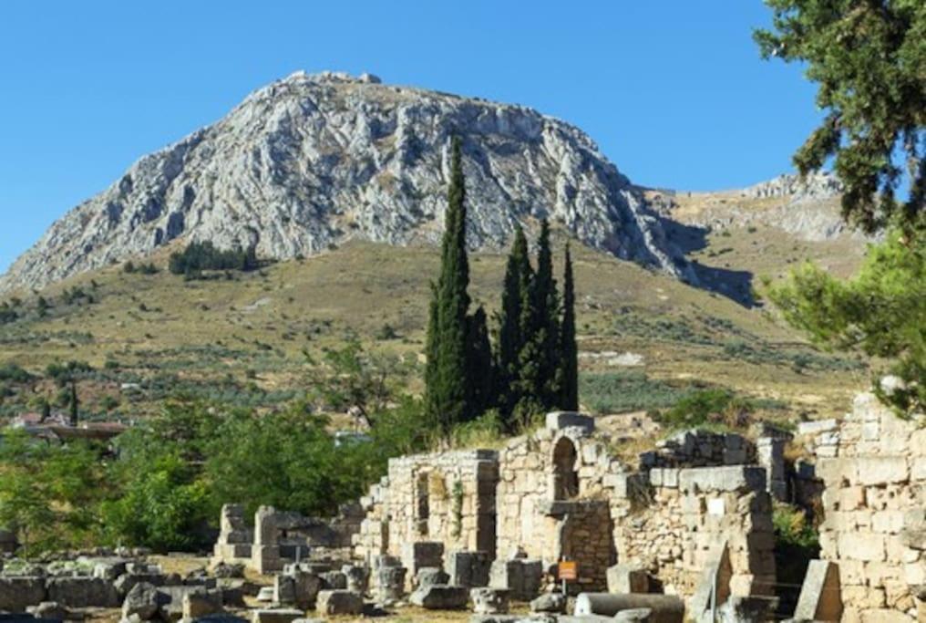 Stone Suite In The Center Of Corinto Exterior foto